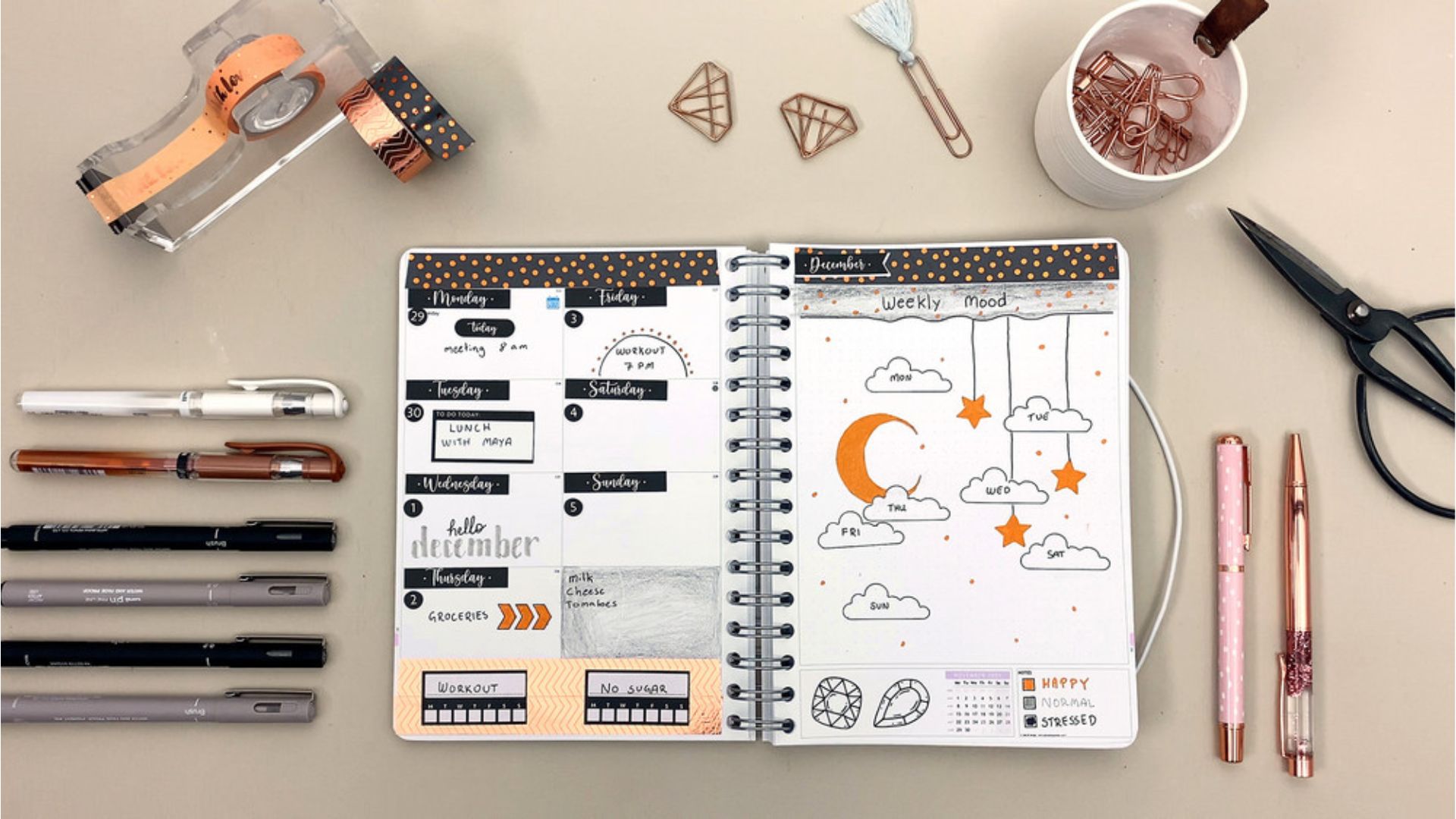 Thumbnail chữa lành tinh thần với Bullet Journal