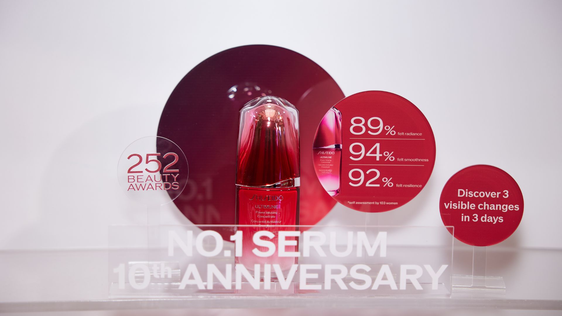 Shiseido kỷ niệm 10 năm dòng sản phẩm ULTIMUNE