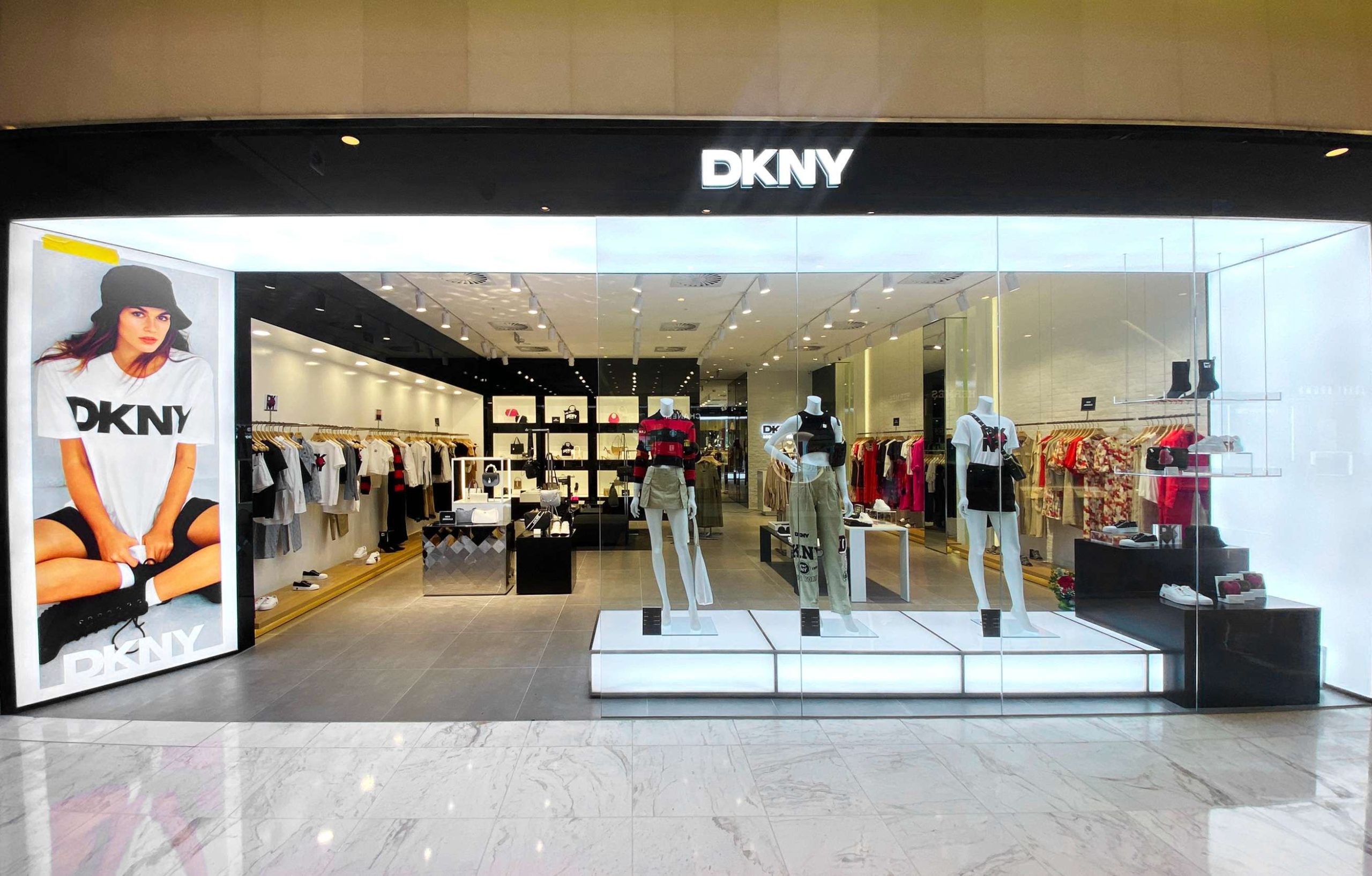 DKNY thương hiệu thời trang pop up