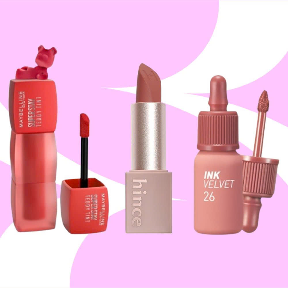 sản phẩm son base của Maybelline, Hince và Peripera