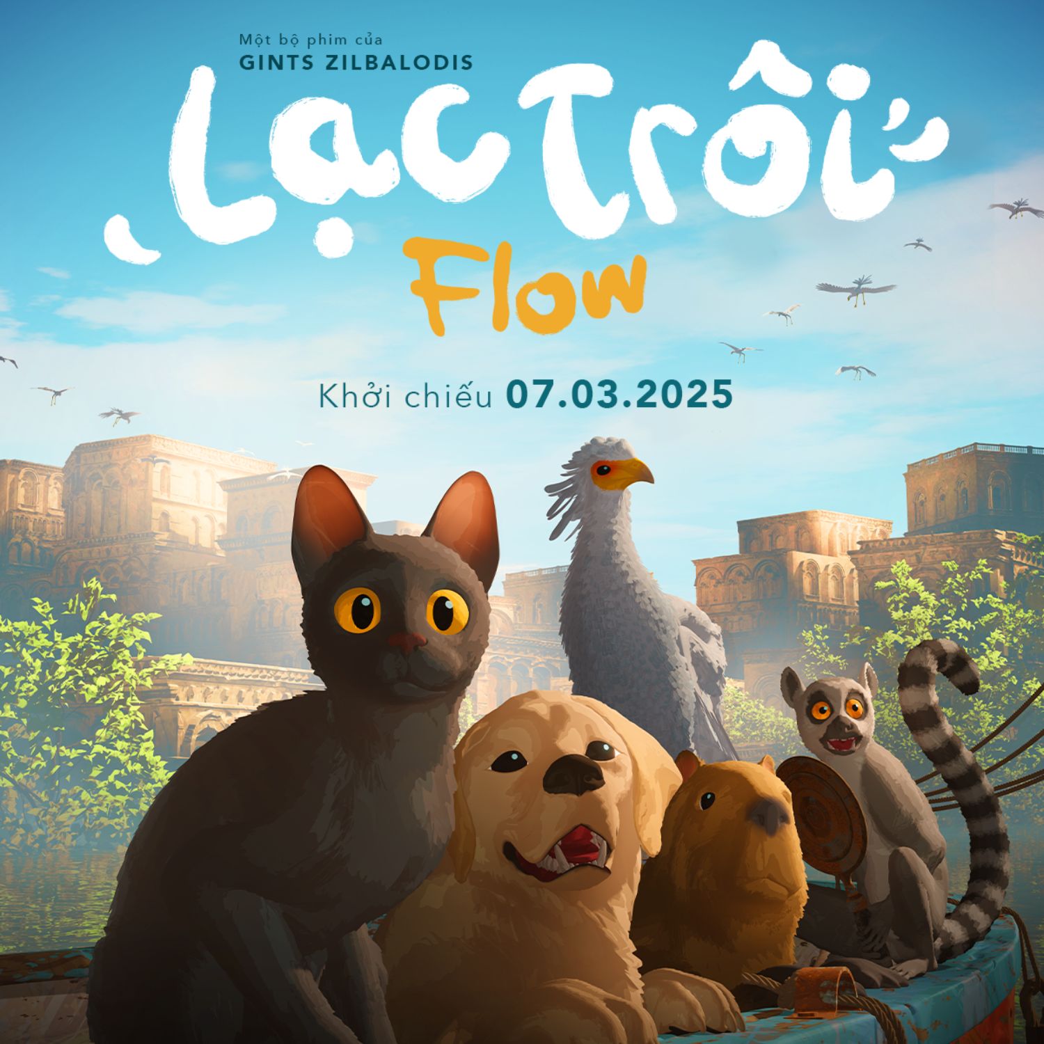 Phim hoạt hình Flow Lạc Trôi