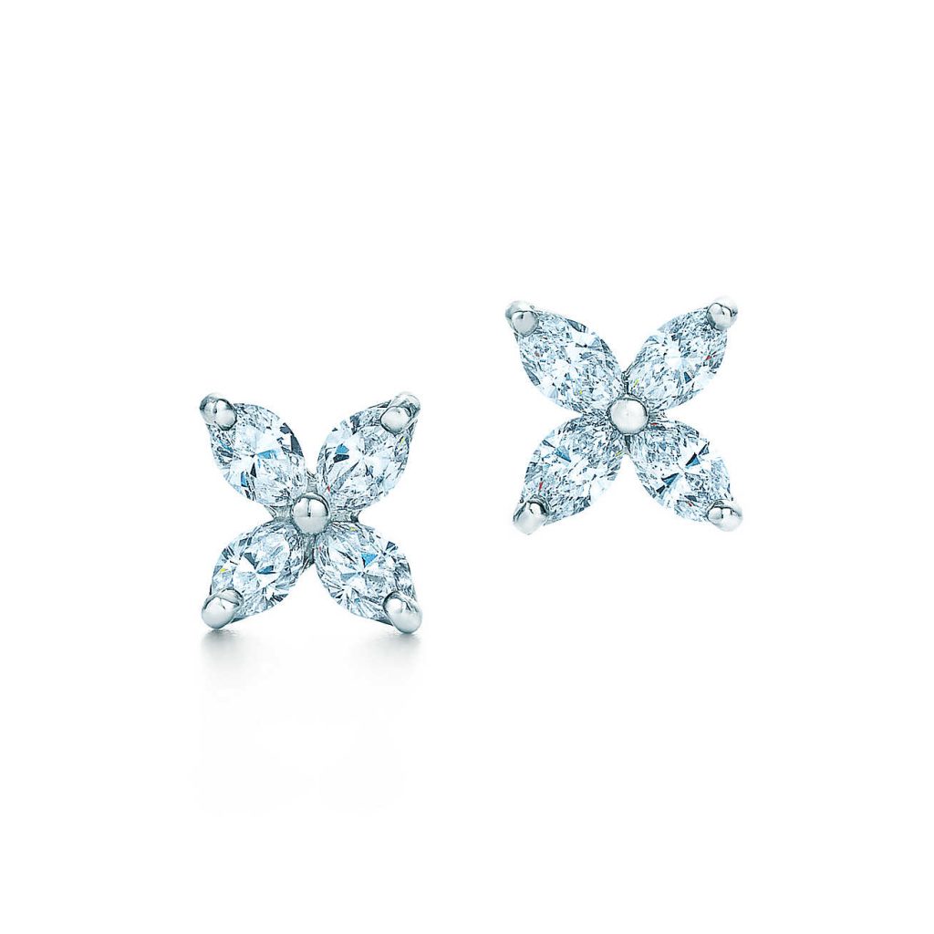 Thiết kế bông tai đính (stud earrings) của Tiffany (Nguồn: Tiffany)