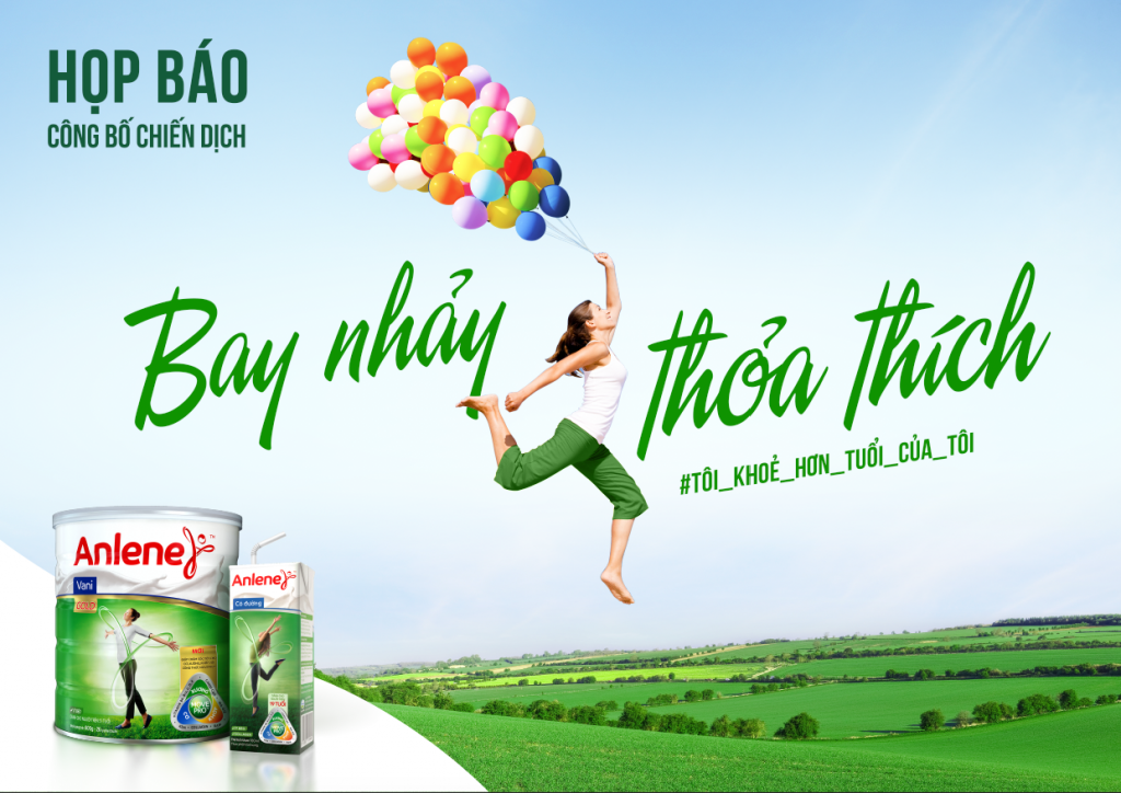 Nhãn hàng sữa Anlene ra mắt chiến dịch "Bay nhảy thỏa thích" 6