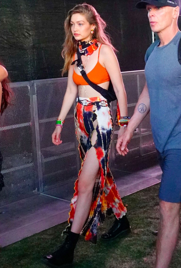 phong cách thời trang coachella 2019 gigi hadid 2