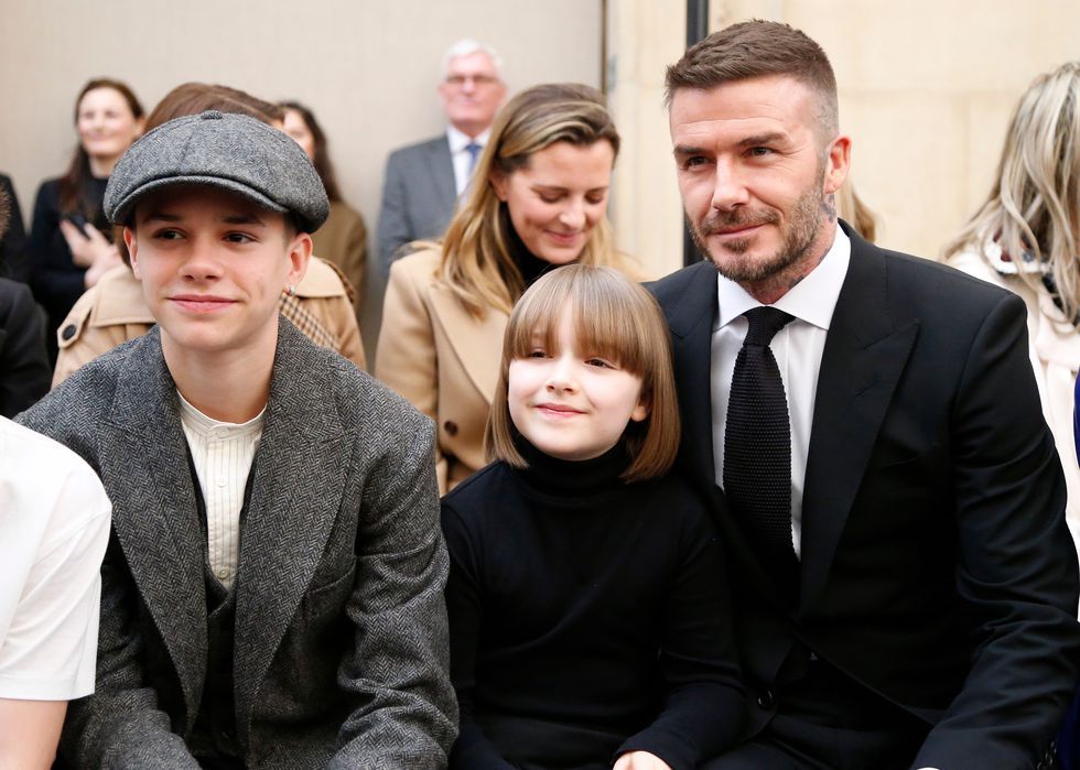 Harper Beckham và David Beckham