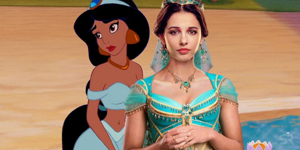 Jasmine trong Aladdin mới và cũ