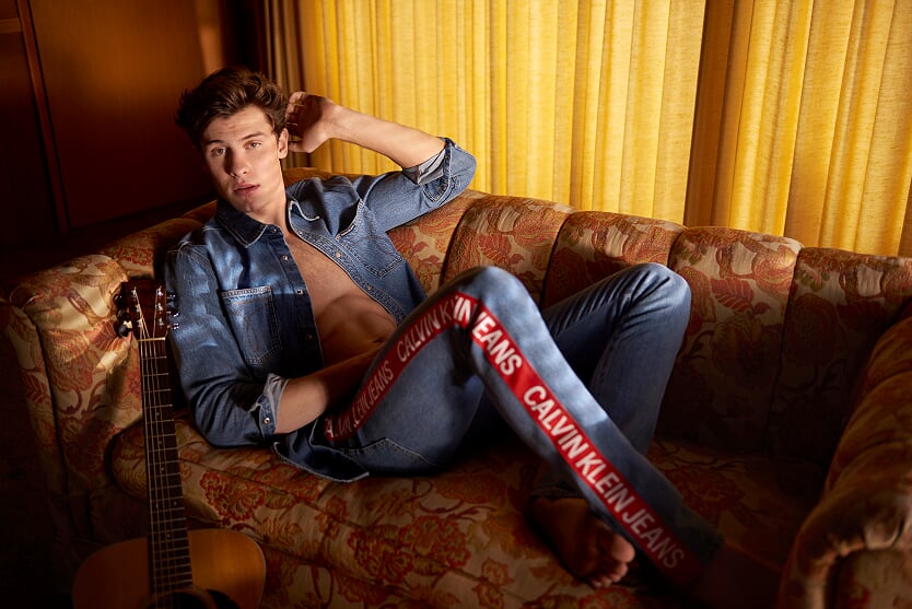 shawn mendes chiến dịch calvin klein