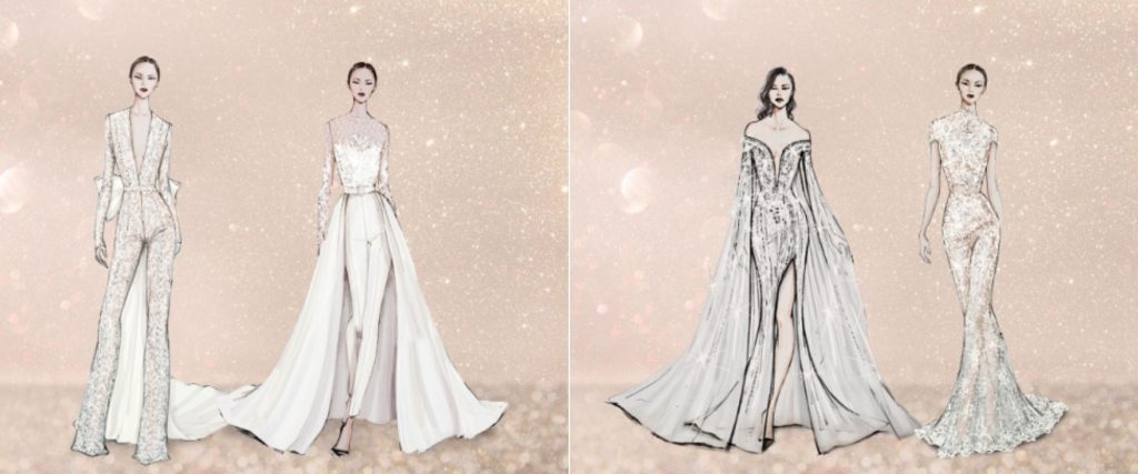 6 hoa hậu rực rỡ sắc màu trong váy dạ hội của NTK Lê Thanh Hòa - Báo An  Giang Online