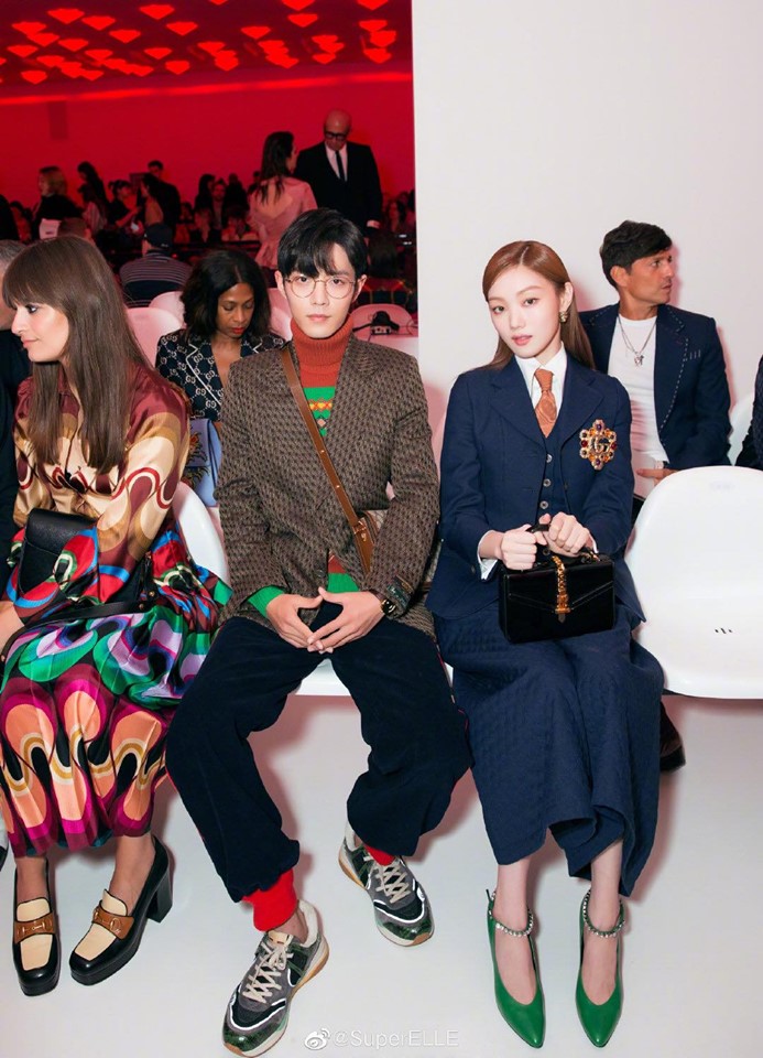 Lee Sung Kyung tại show diễn Gucci tuần lễ thời trang Milan Xuân - Hè 2020