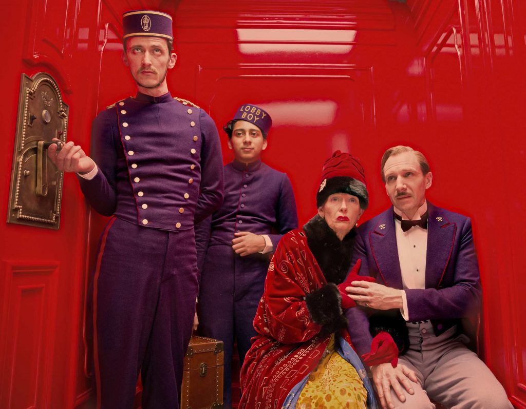 cảnh trong The Grand Budapest Hotel
