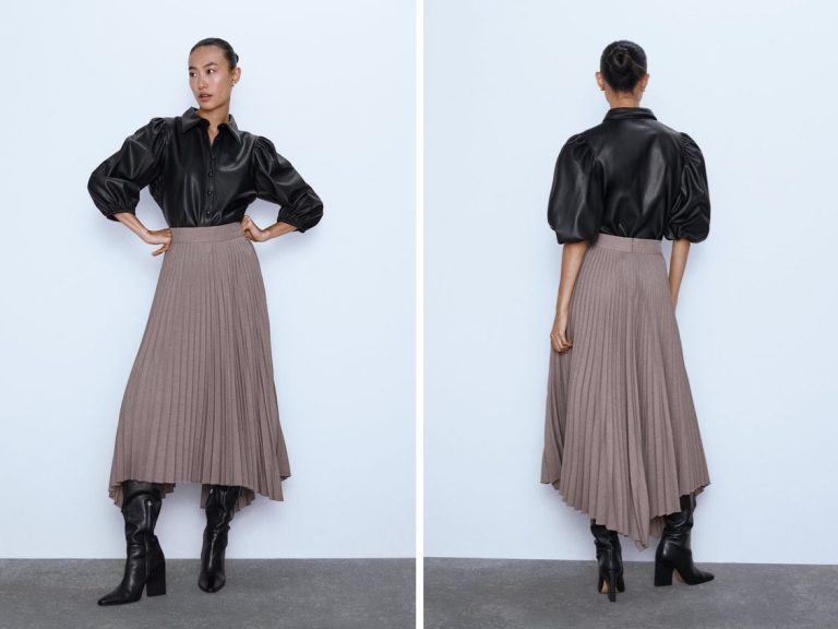 Váy Xếp Ly Dài Zara - khuyến mại giá rẻ mới nhất tháng 3【Best Sale】