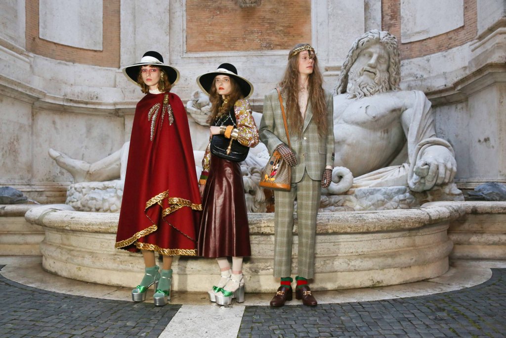 tin thời trang bst gucci cruise 2020 tại rome