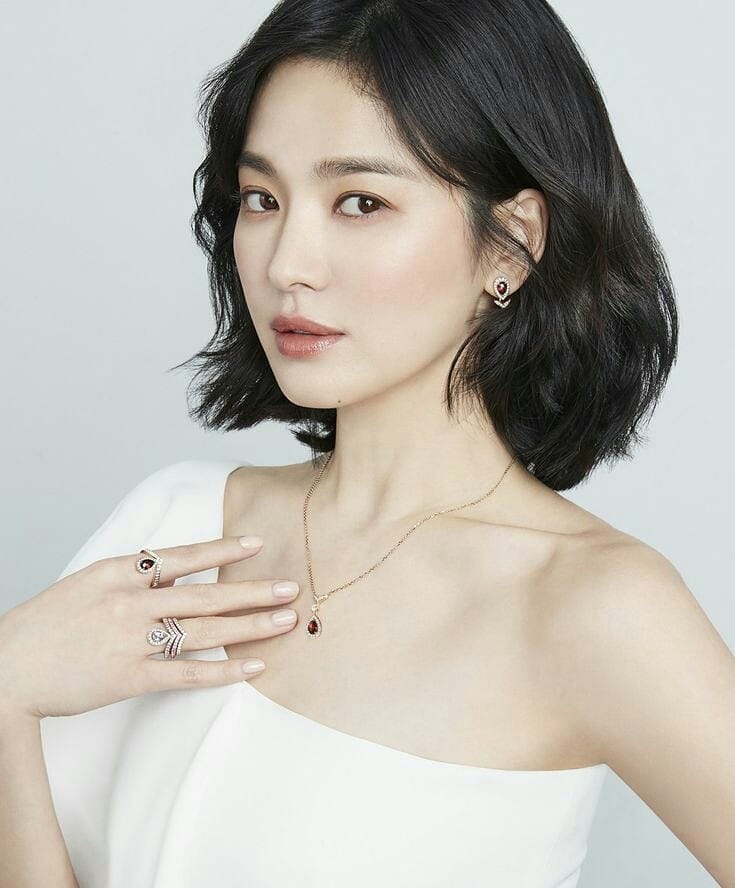 Kiểu tóc đẹp-Song Hye Kyo.