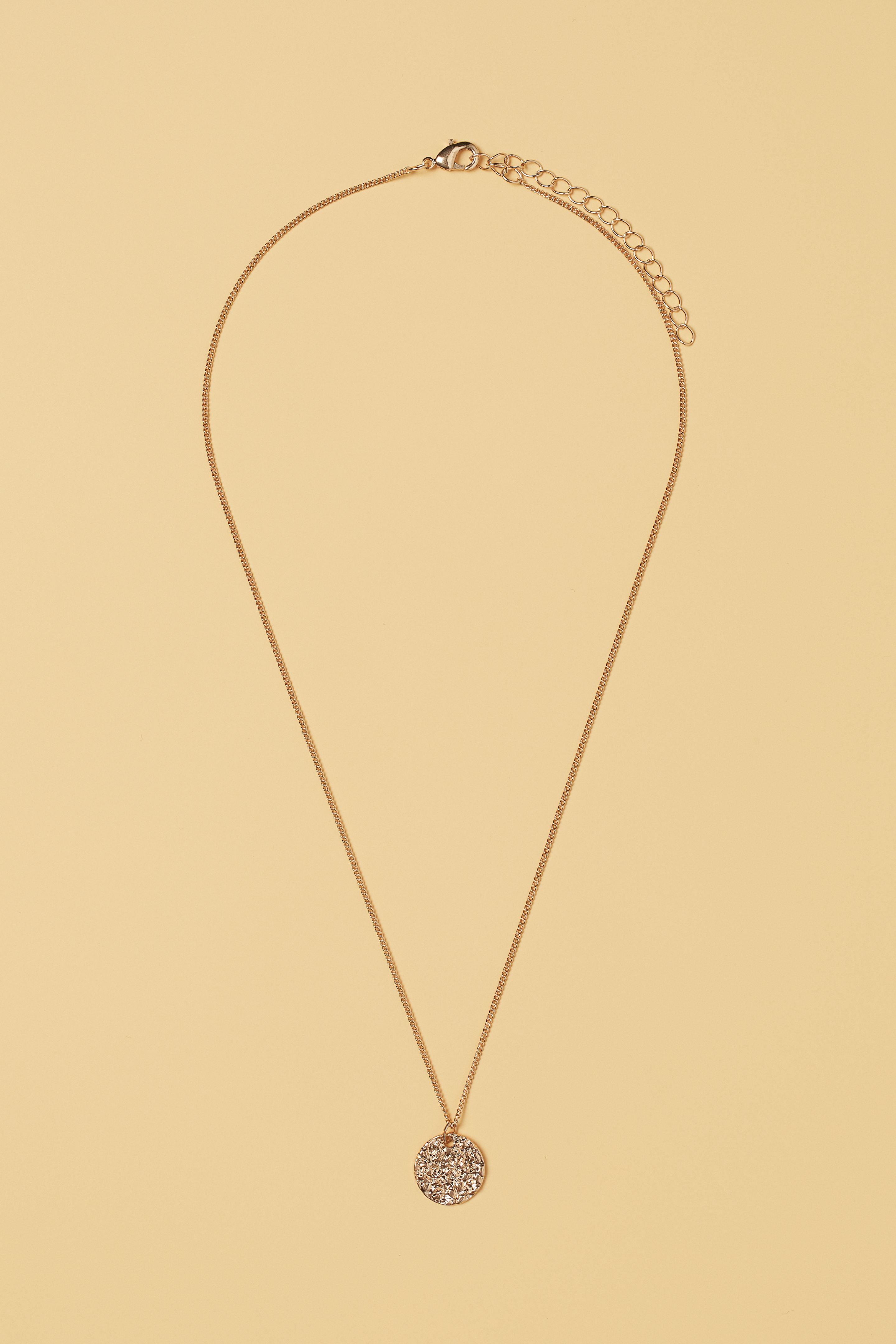 Dây chuyền mảnh dáng dài mặt tròn của H&M