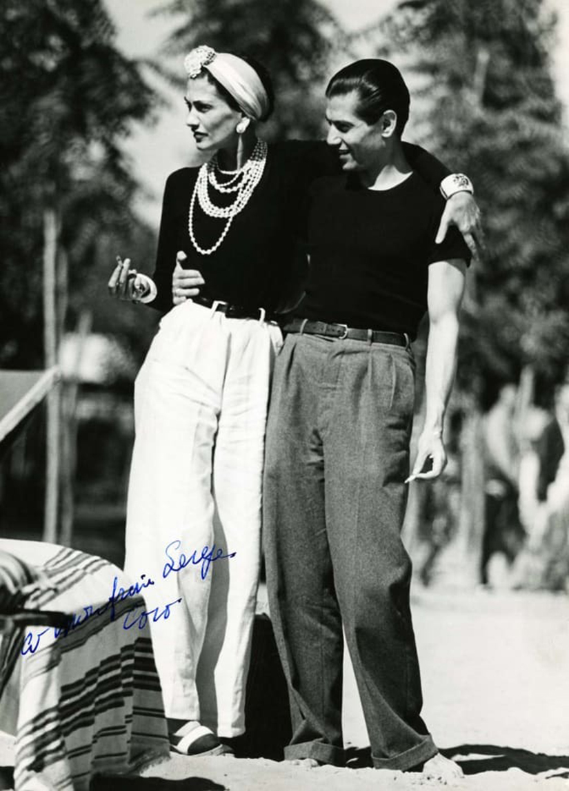 GABRIELLE CHANEL & SERGE LIFAR năm 1937