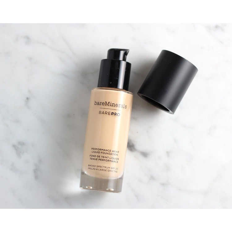 cách trang điểm Kem nền BAREMINERALS Barepro Performance Wear Liquid.