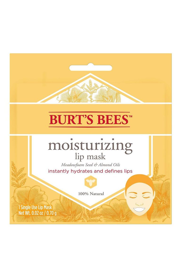 Mặt nạ môi Burt's Bees Moisturizing Lip Mask.