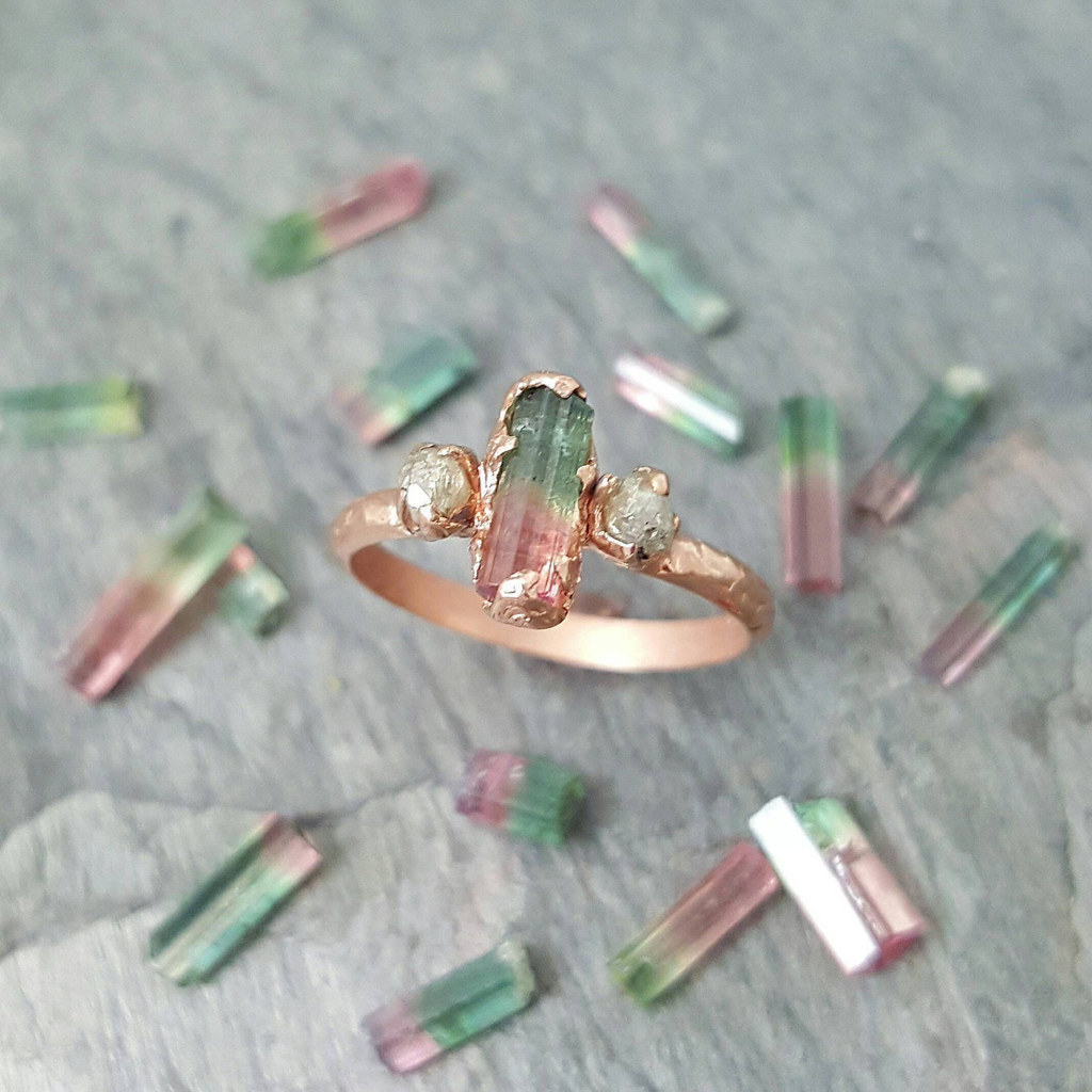 Chọn trang sức đá Watermelon Tourmaline theo cung bạch dương