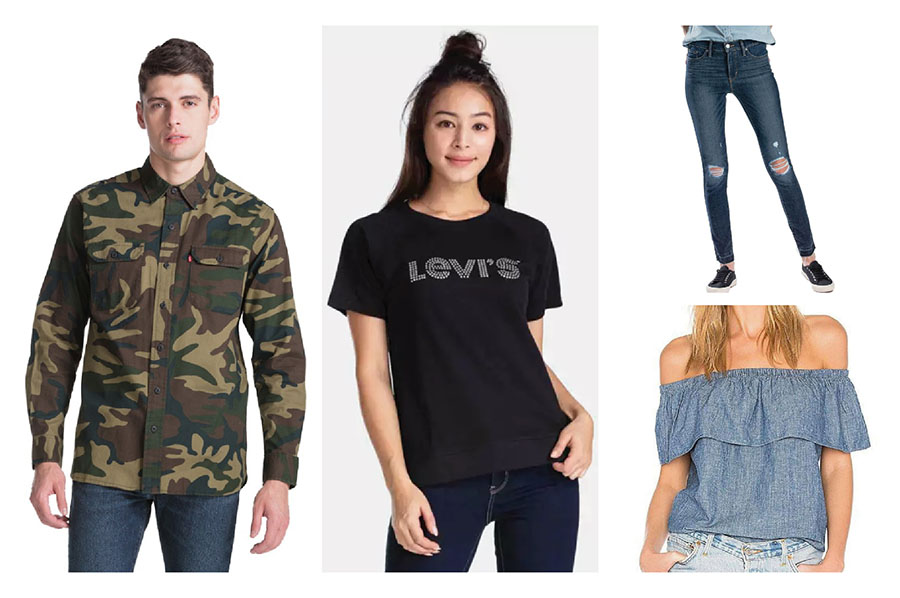 giảm giá thời trang Levi's