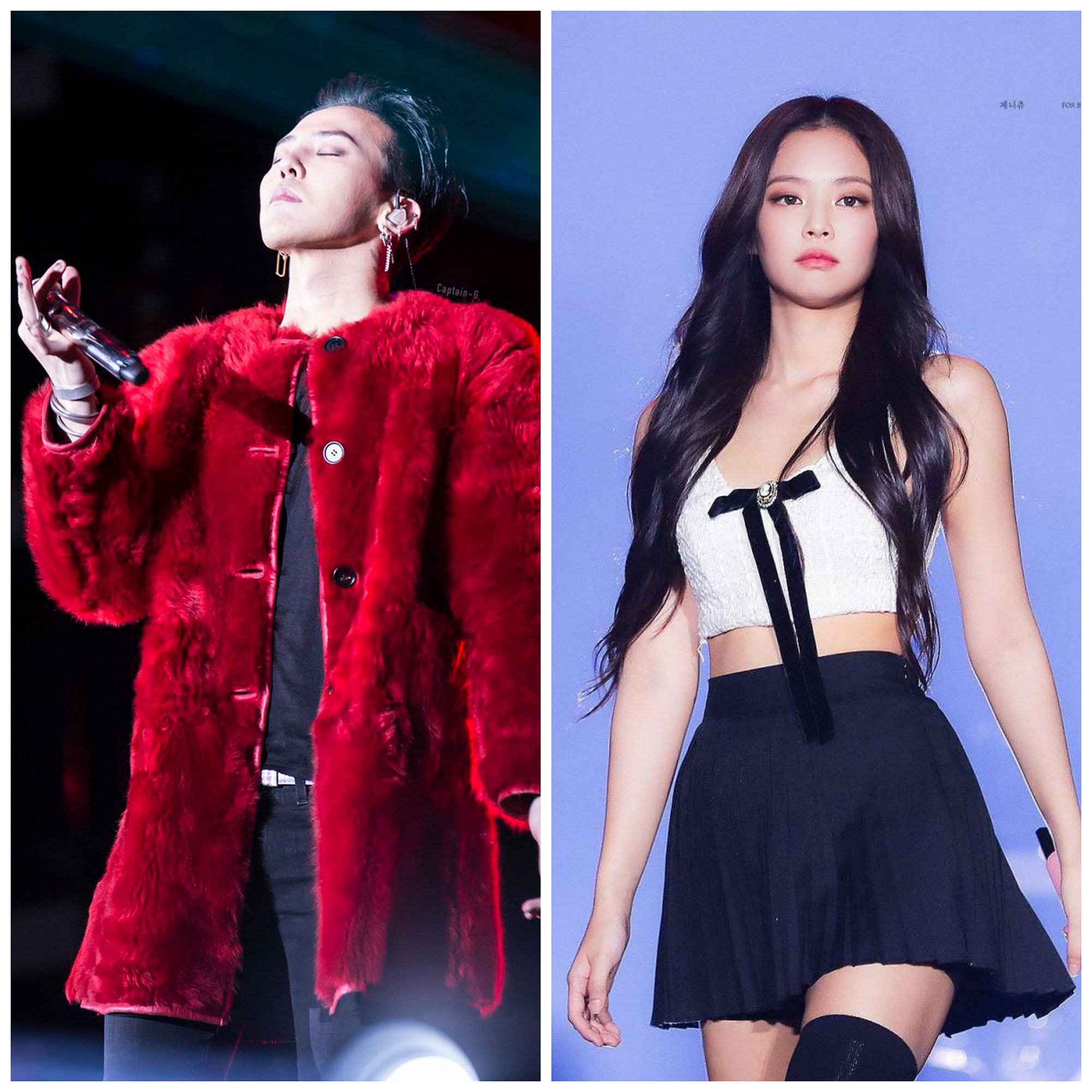 Jennie và G-Dragon đều là những tên tuổi lớn