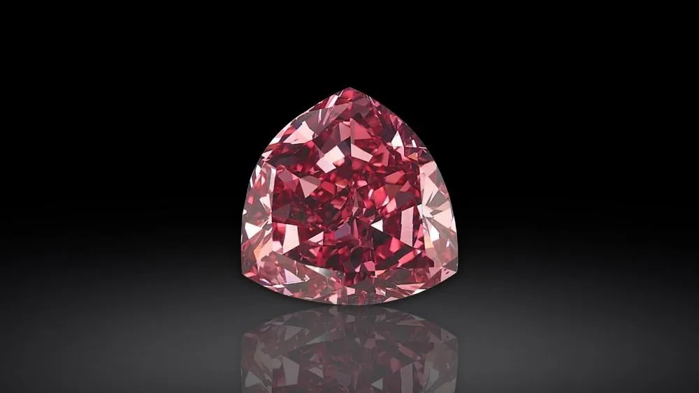 The Moussaieff Red Diamond The Red Shield Diamond