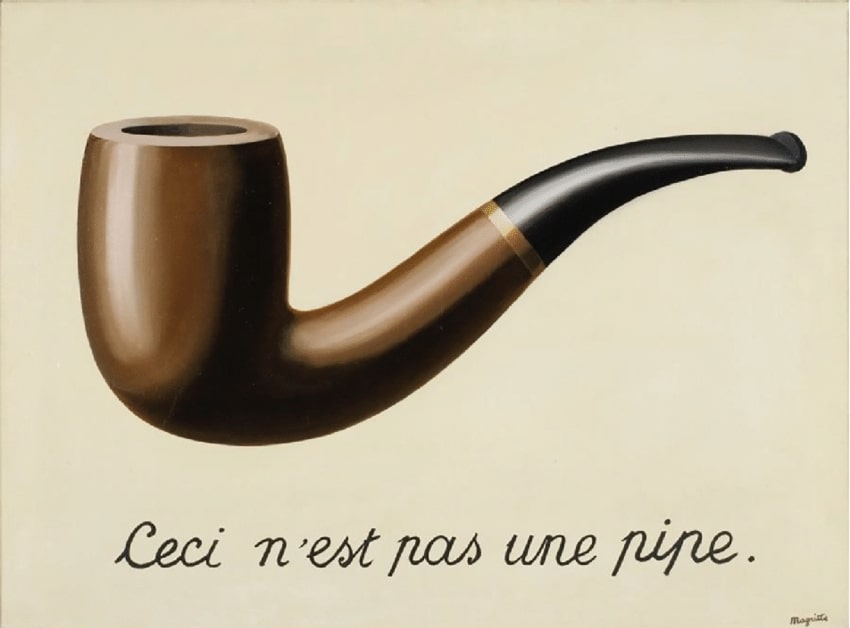 Magrittes và bức vẽ The Treachery of Images kinh điển