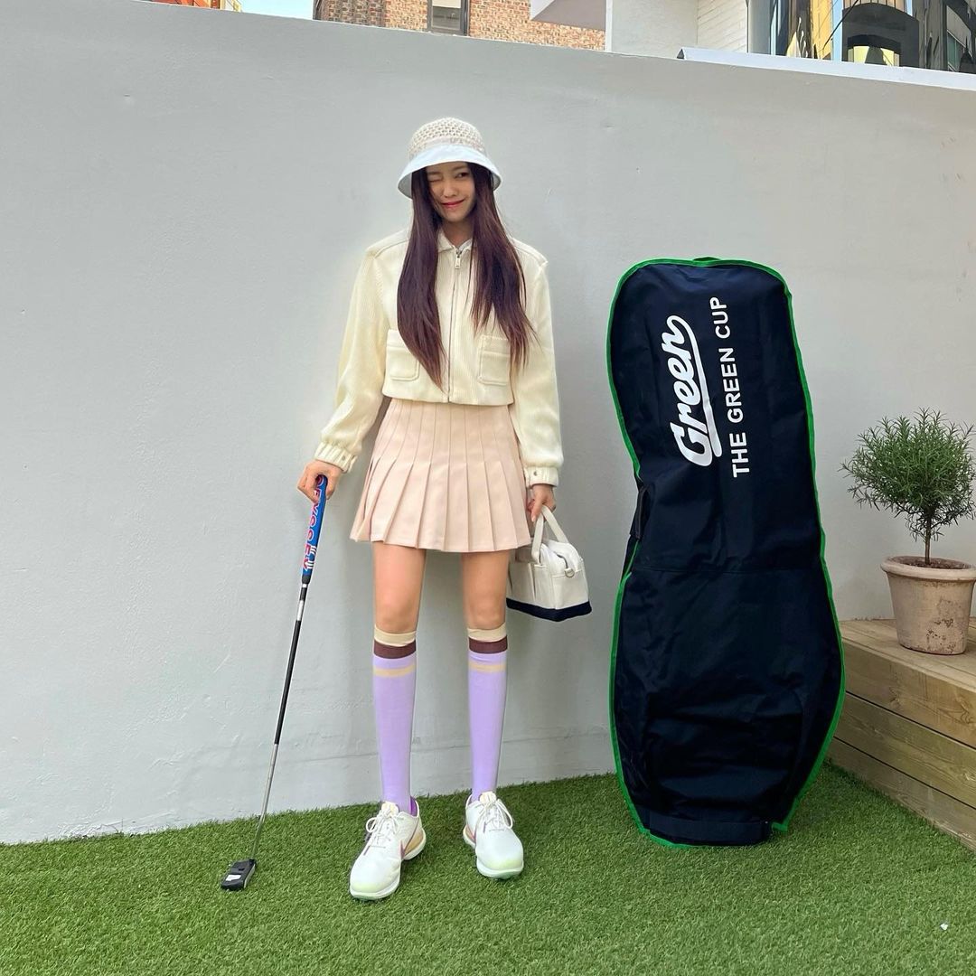 thời trang chơi golf của sao Hàn