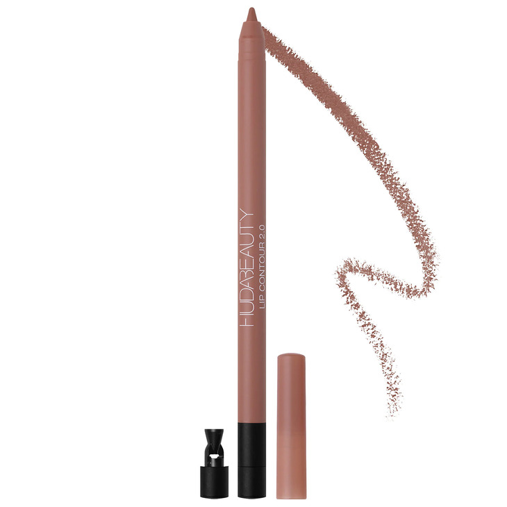 Chì kẻ môi Huda Beauty Lip Contour 2.0 Automatic Matte Lip Pencil màu được Lisa sử dụng là Honey Beige.