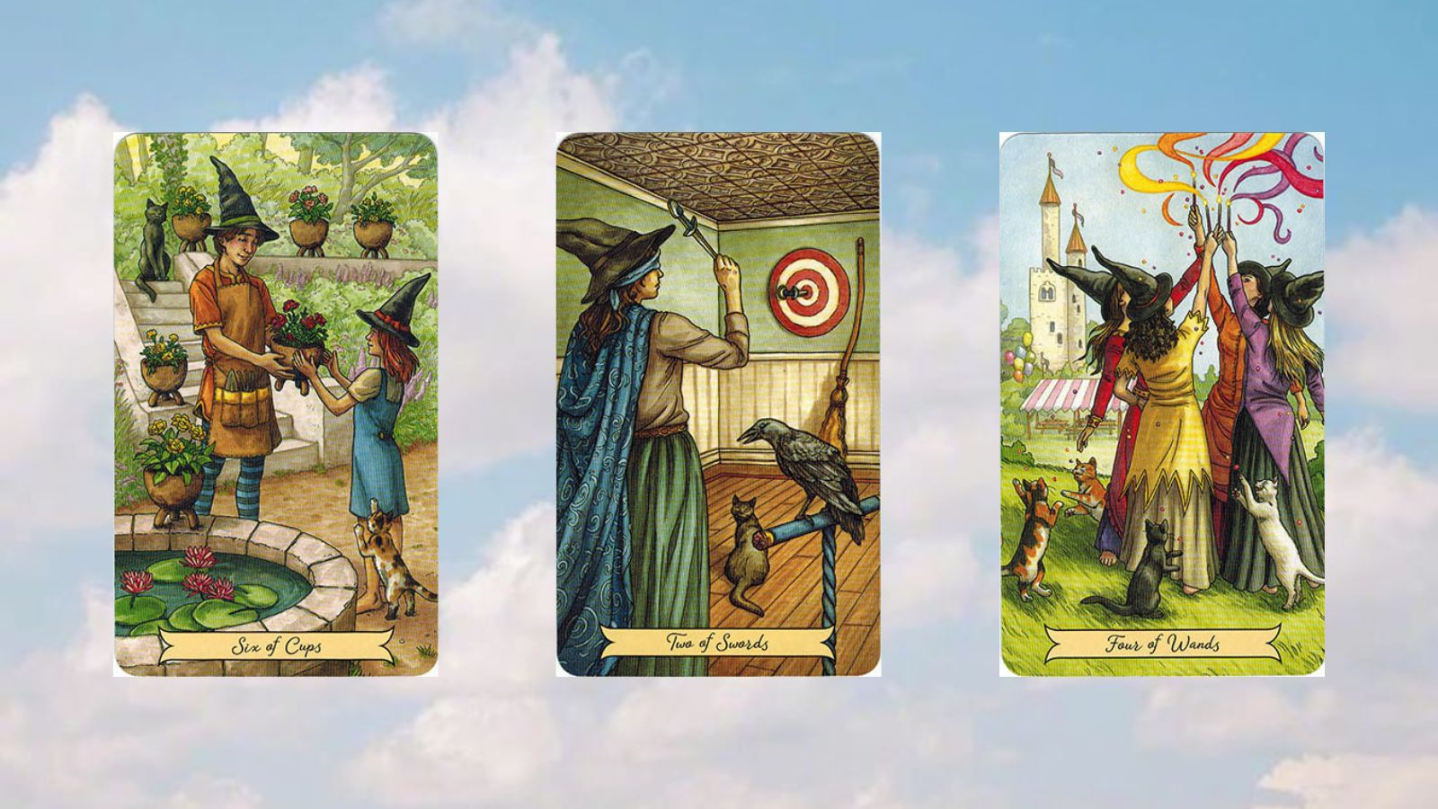 trải bài tarot tuần tụ 1