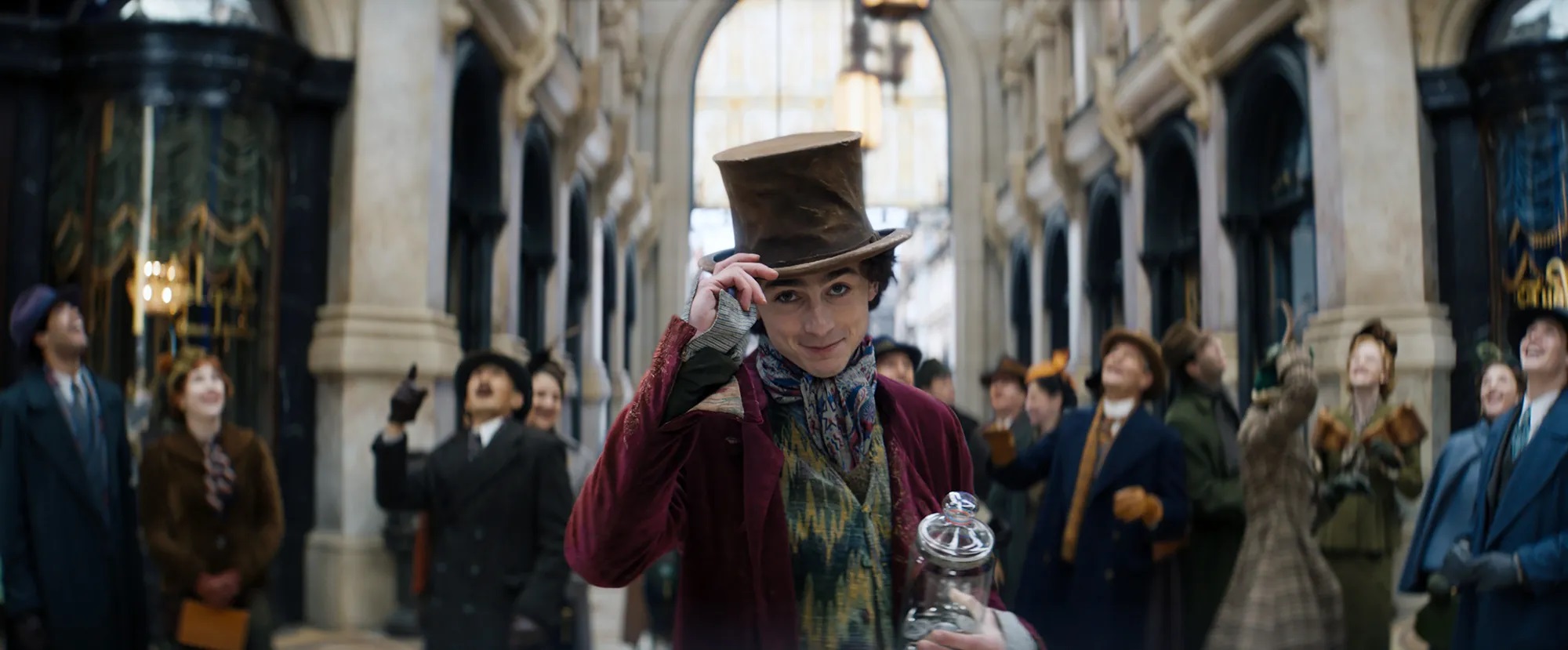 timothee chalamet trong vai wonka