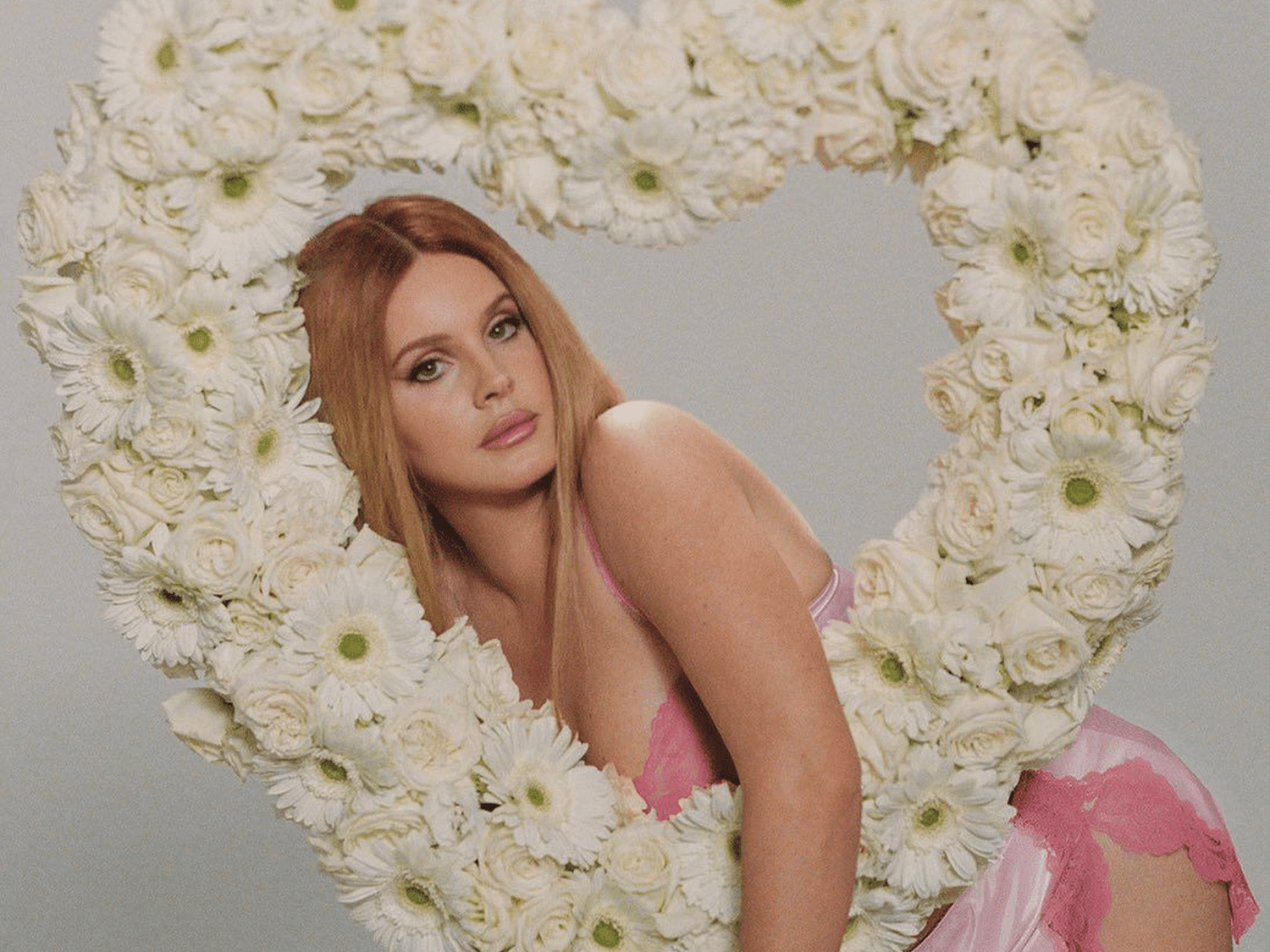 See Lana Del Rey Model Sexy Lingerie in SKIMS Valentine's Day Campaign