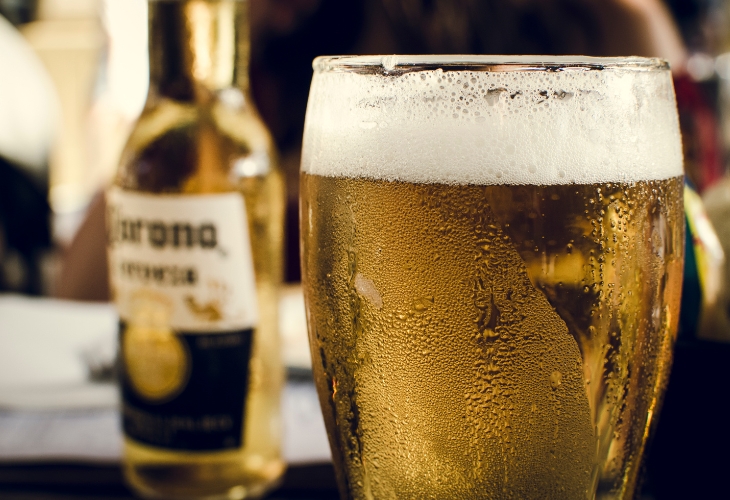 ly bia làm suy giảm collagen