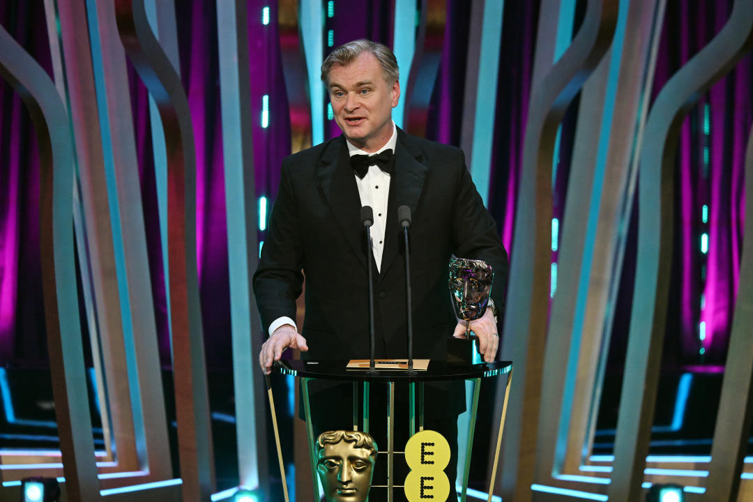 christopher nolan tại bafta 2024