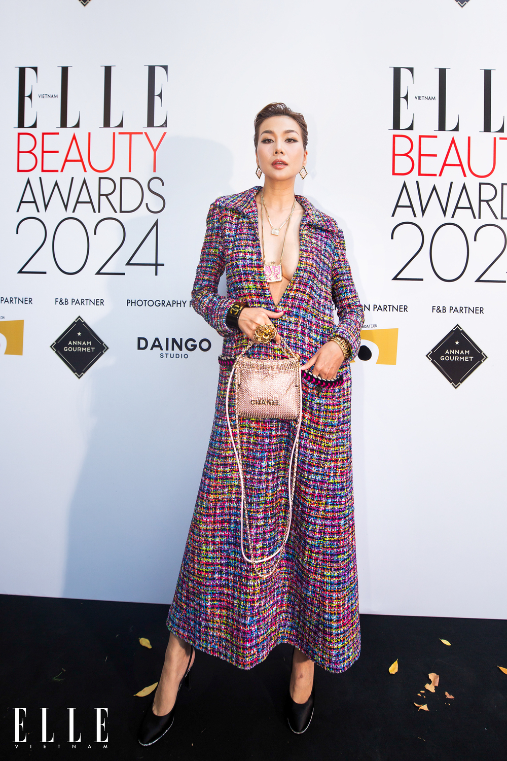 thanh hằng tại elle beauty awards