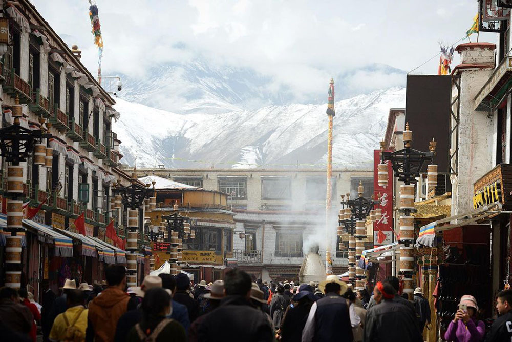 phố barkhor lhasa