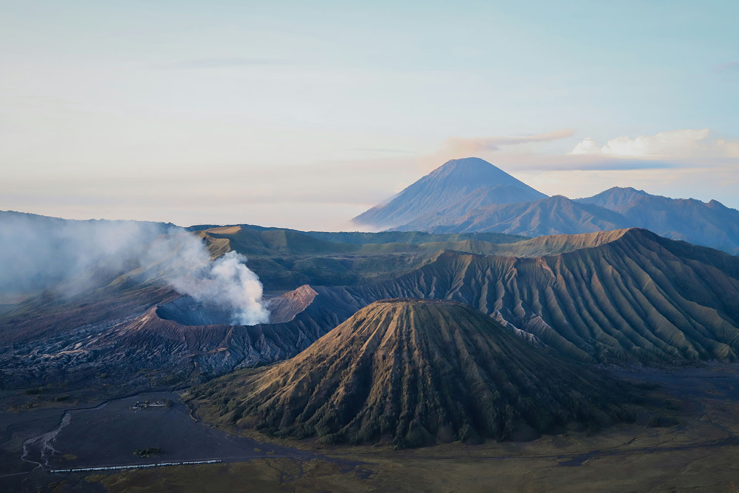 núi lửa bromo ở châu á