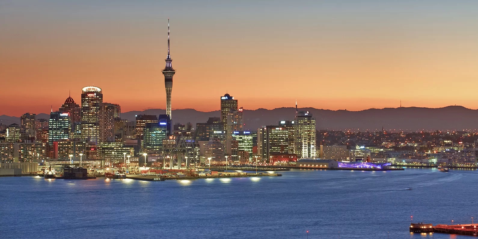 Thành phố Auckland tại New Zealand