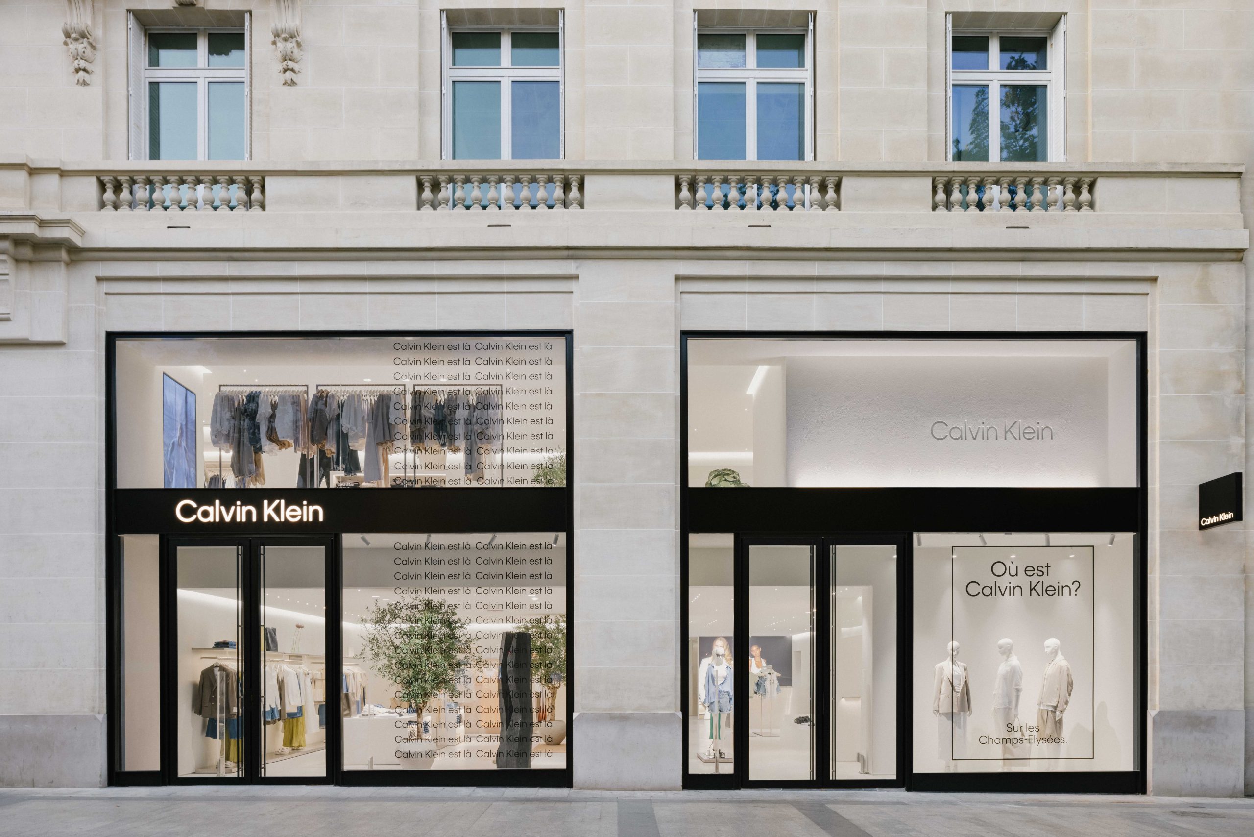 CALVIN KLEIN CỬA HÀNG FLAGSHIP TẠI PHÁP