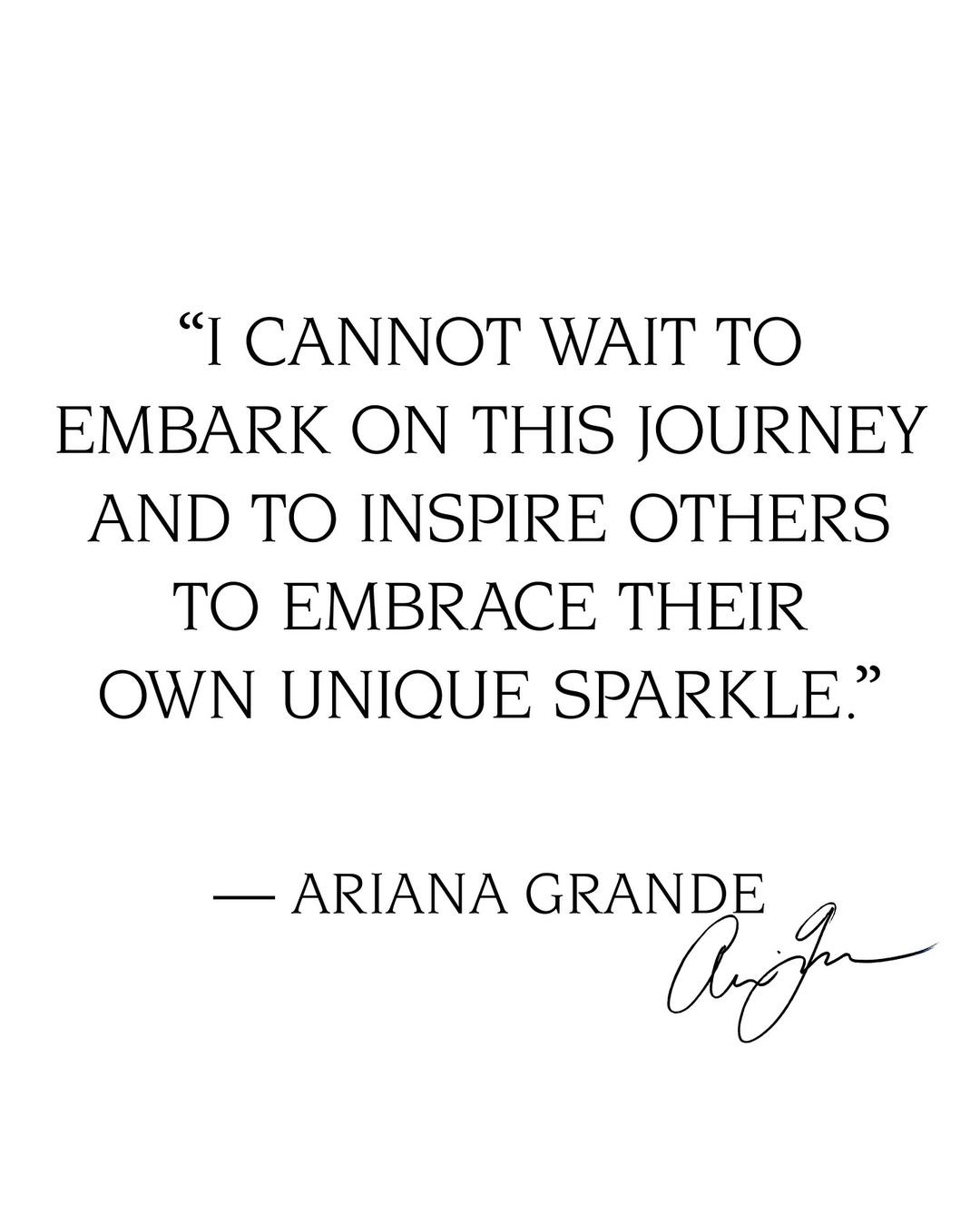 ARIANA GRANDE x SWAROVSKI