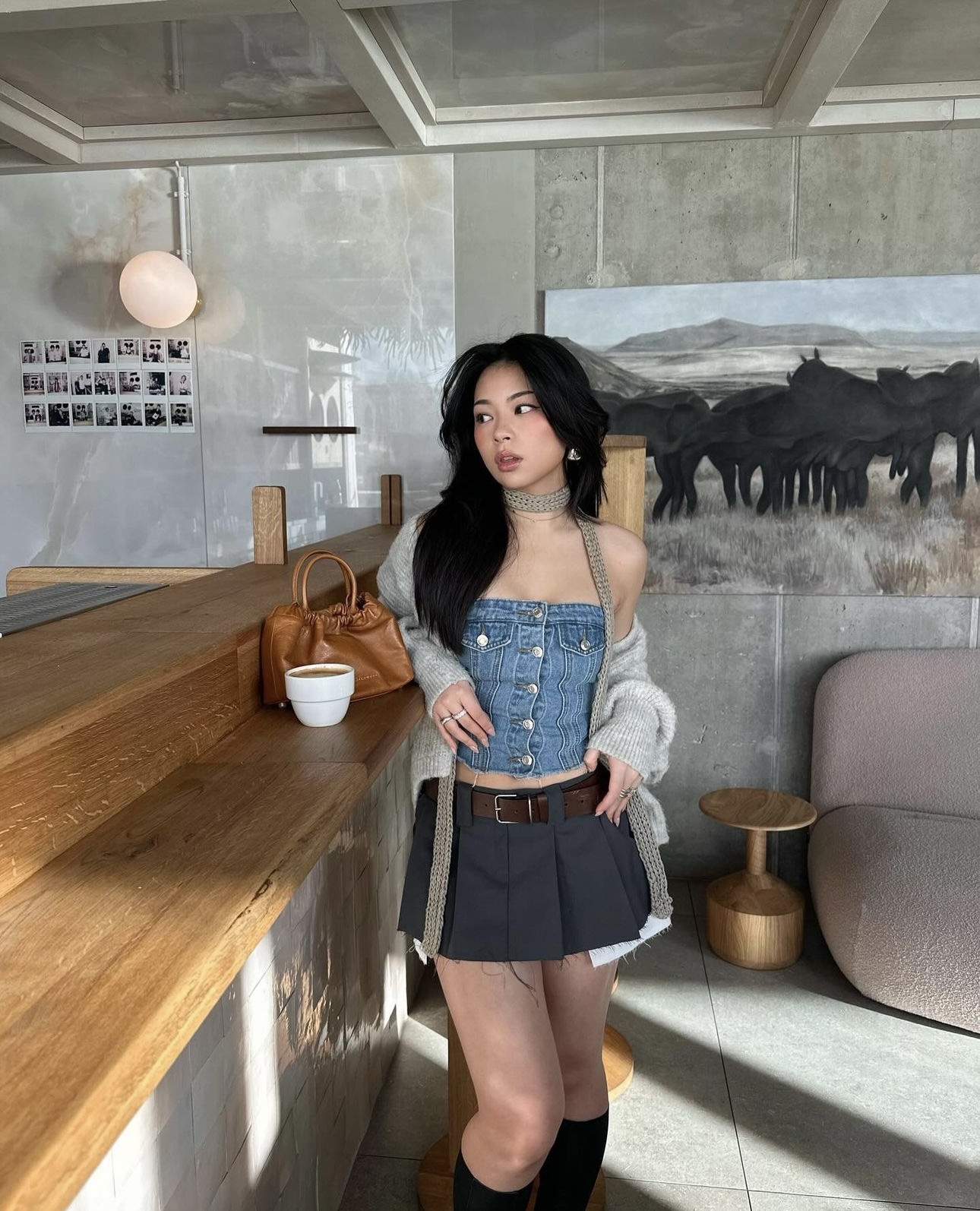 áo ống denim