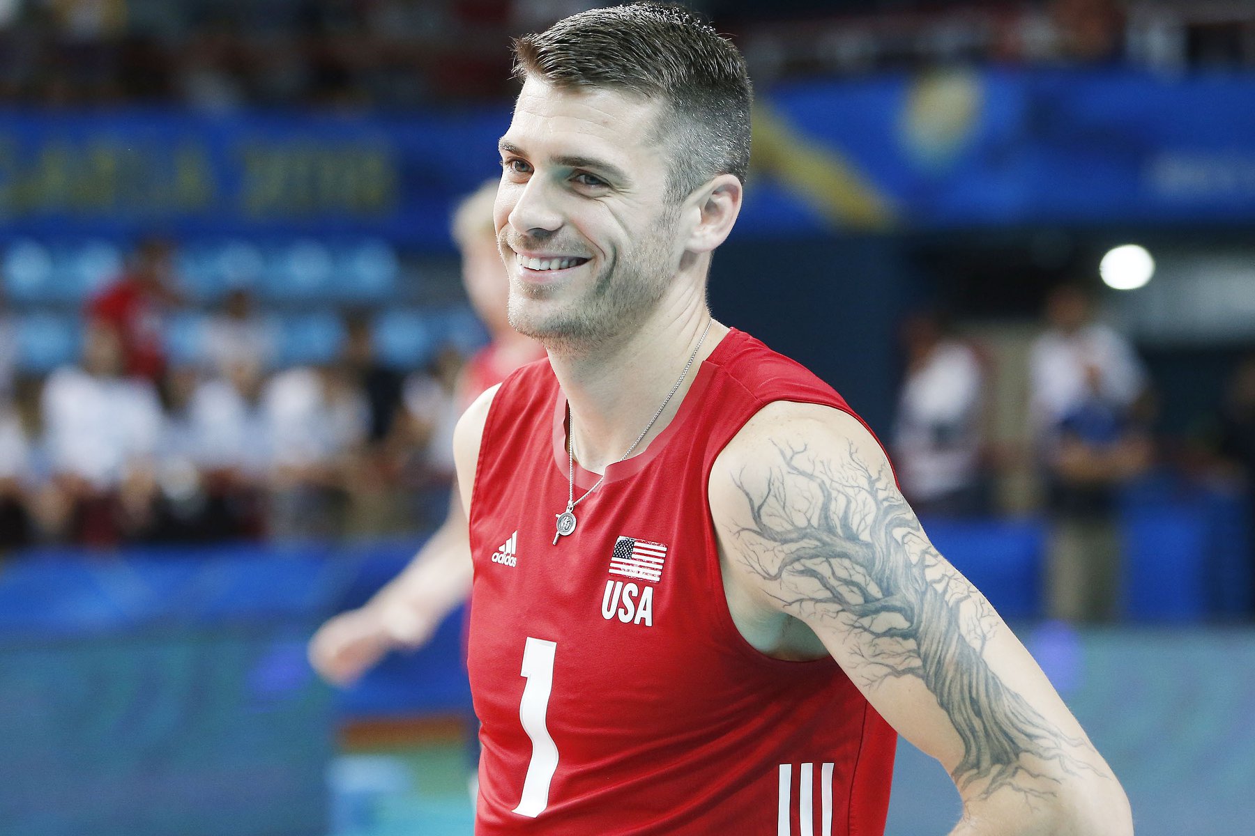 matt anderson vân động viên bóng chuyền nam của Mỹ tại olympic paris 2024