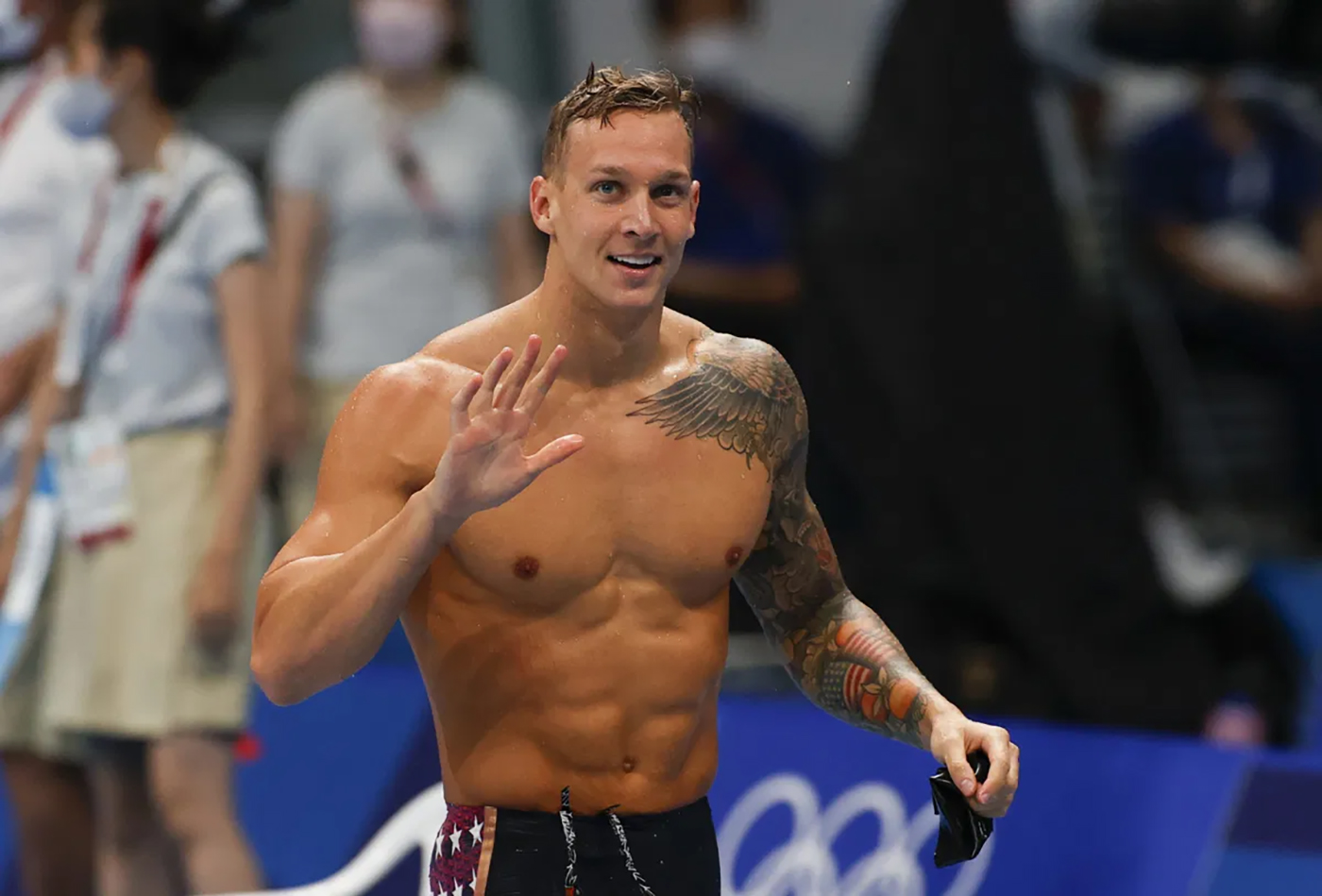 olympic vận động viên bơi lội mỹ Caeleb Dressel