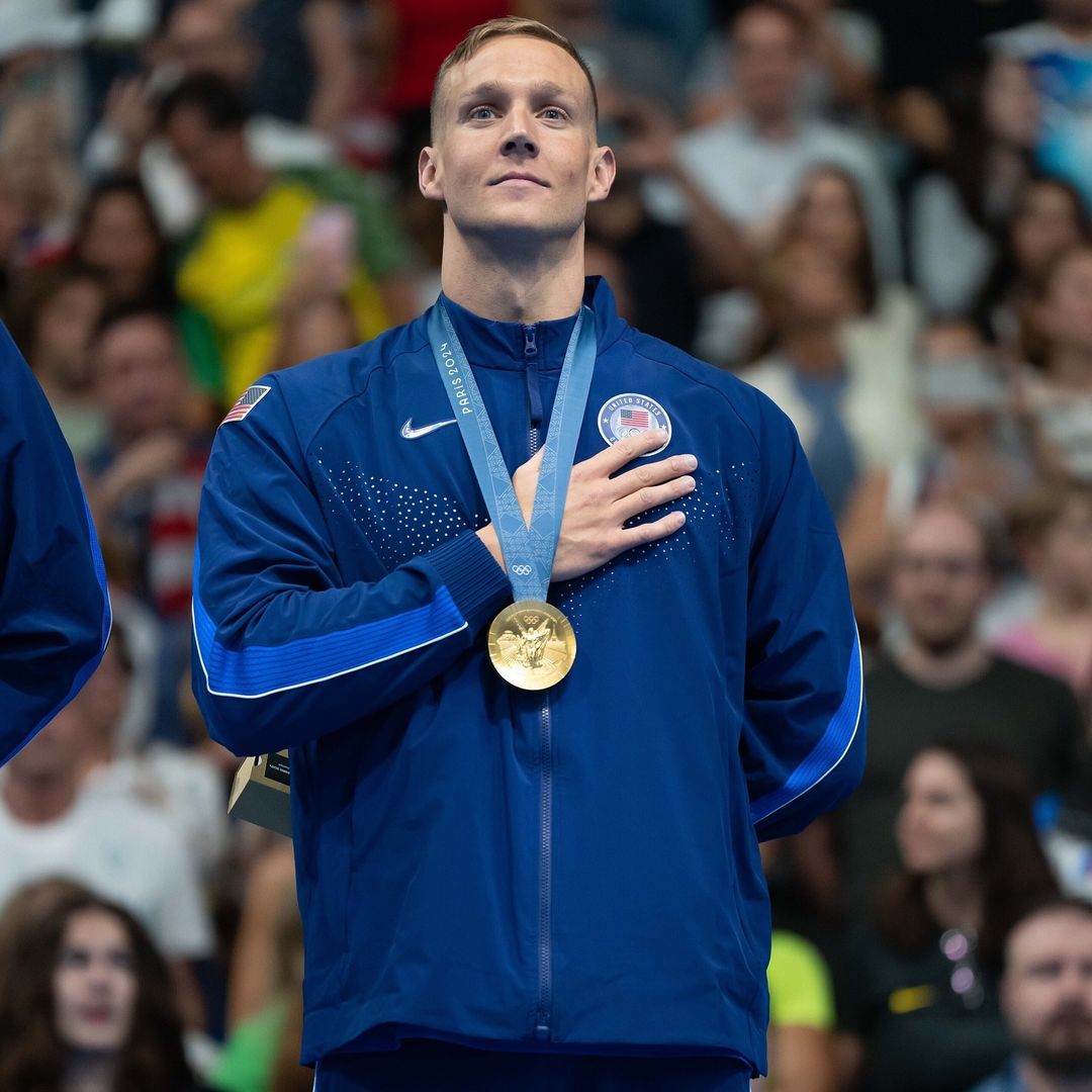 vận động viên bơi lội của mỹ tại olympic Caeleb Dressel