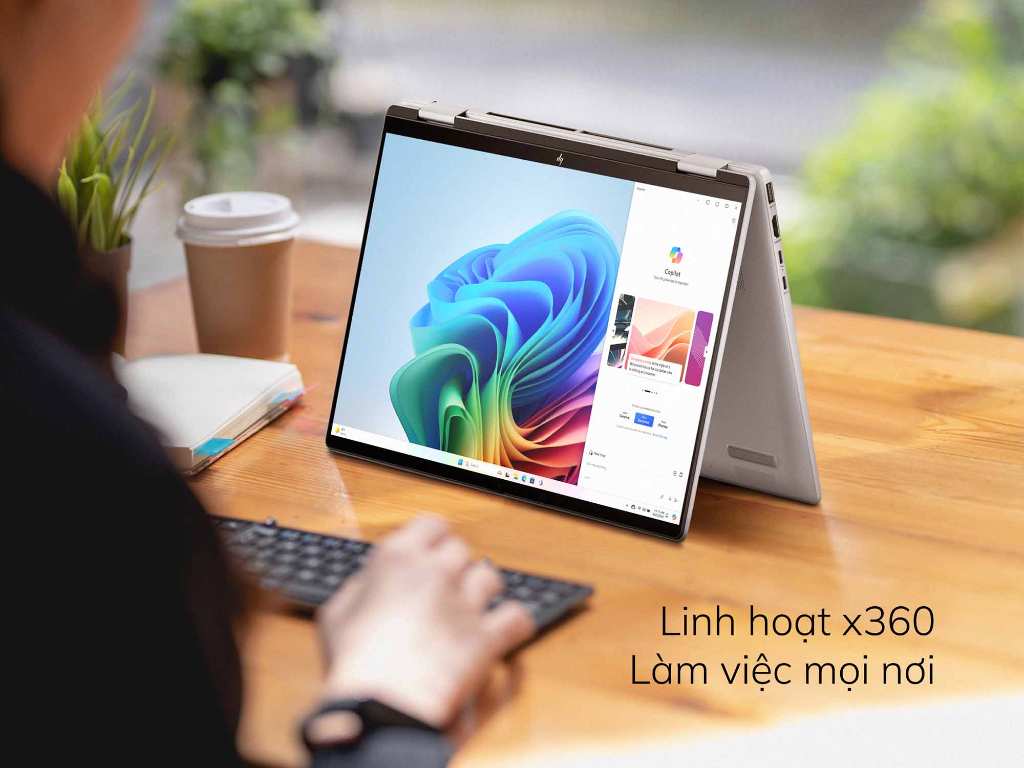 thiết kế gập 360