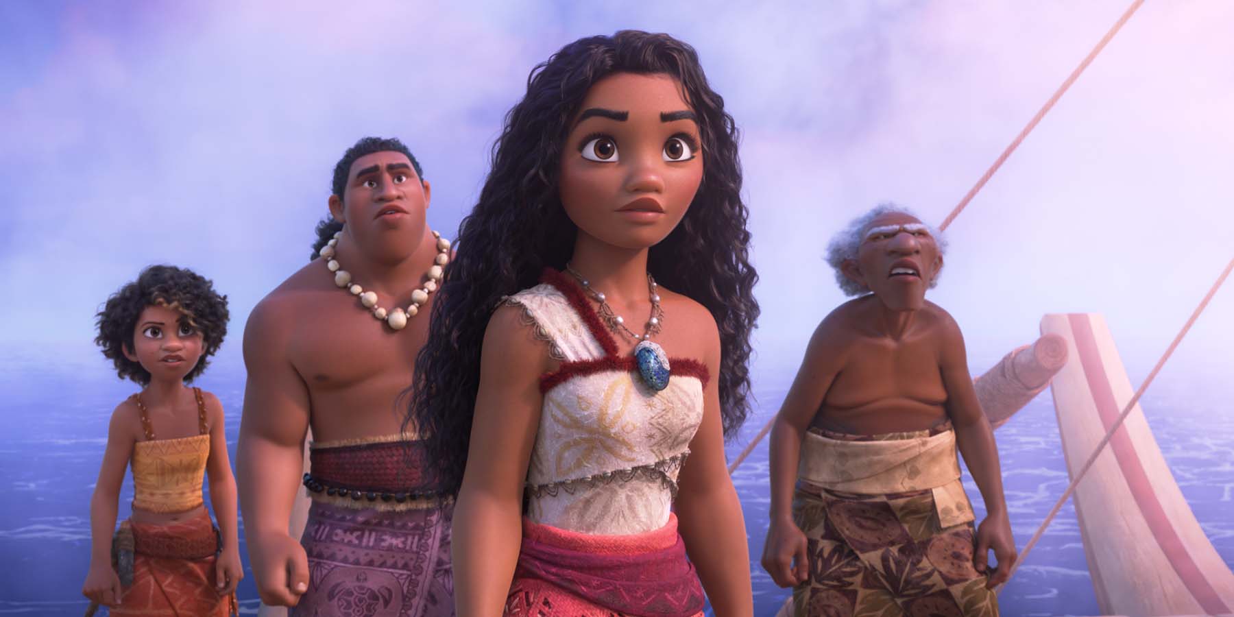 cảnh phim moana 2 của disney