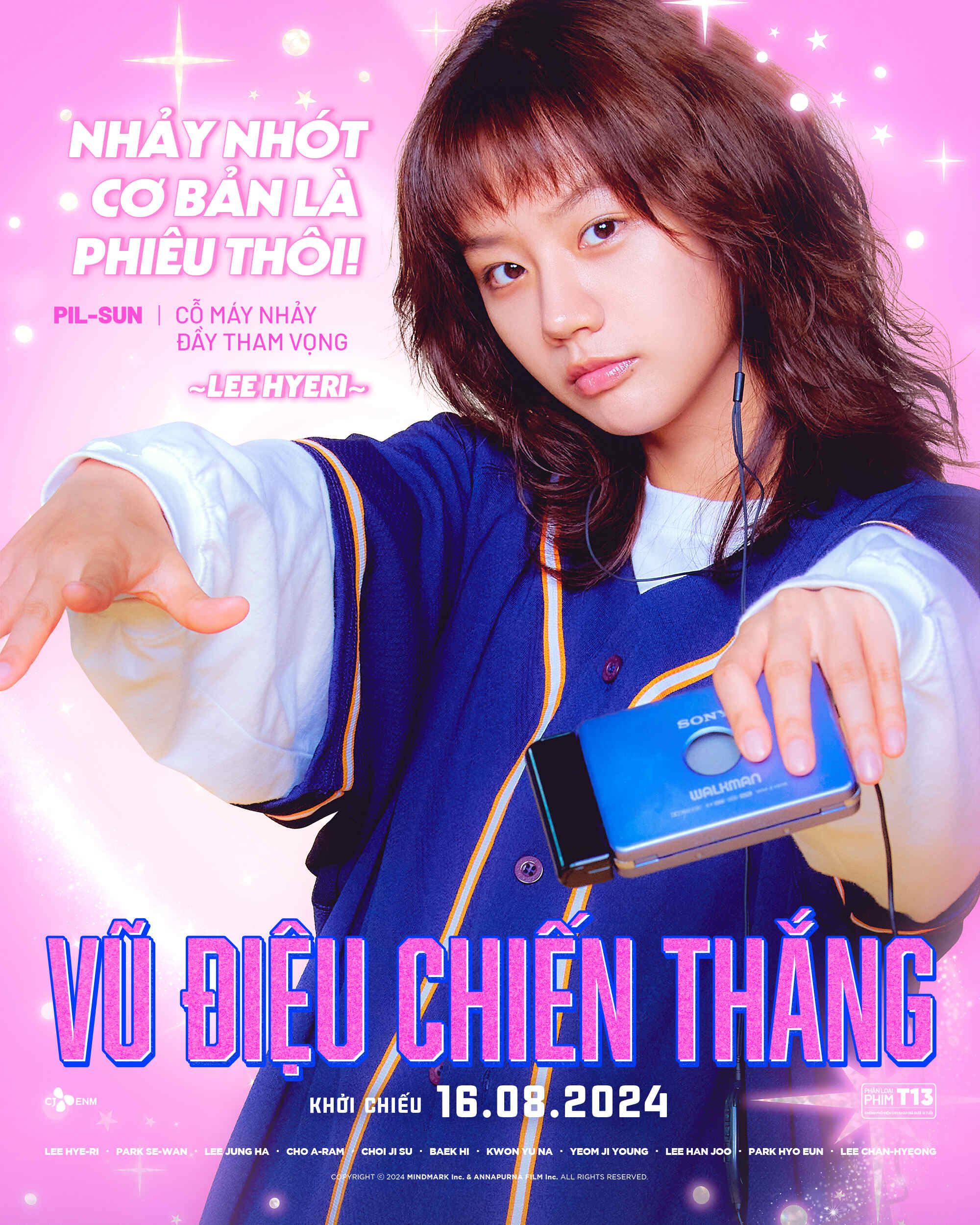 lee hye ri trong poster phim vu dieu chien thang