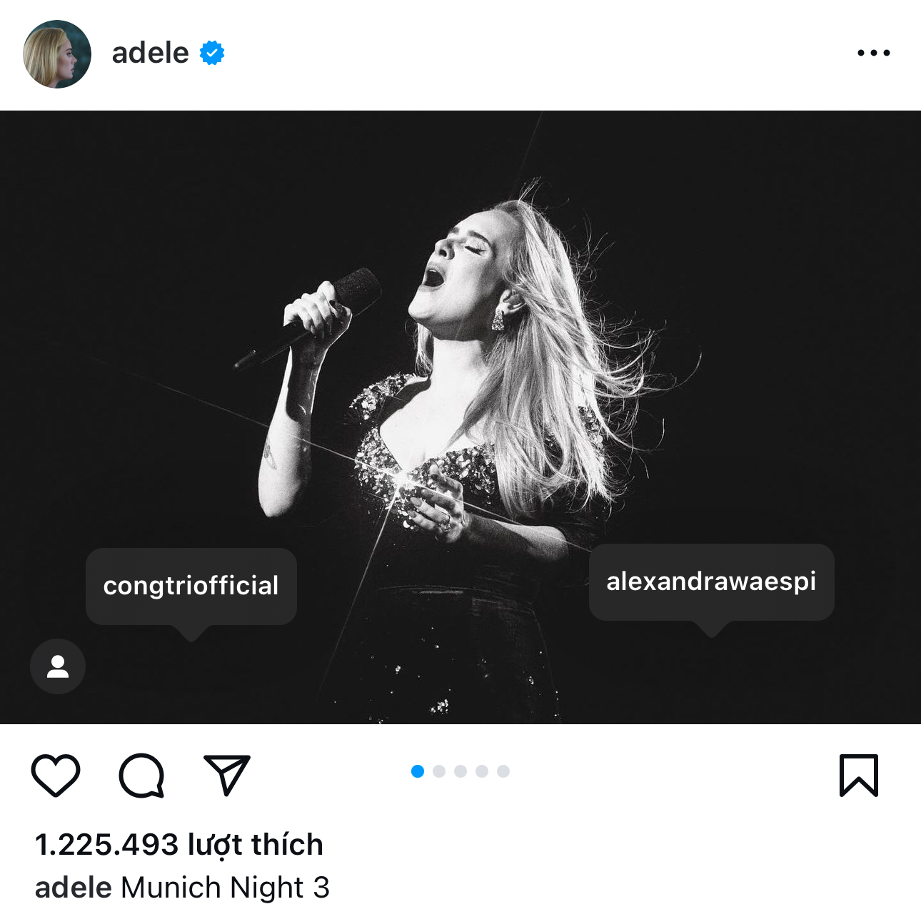 Mỗi lần Adele song hành cùng CONG TRI là thêm một lần gây bão mạng xã hội. Sự kết hợp của bộ đôi thường được các tạp chí uy tín như Vogue, Elle.. hết lời khen ngợi.