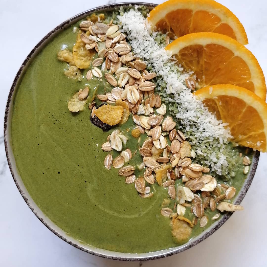 moringa smoothie bowl