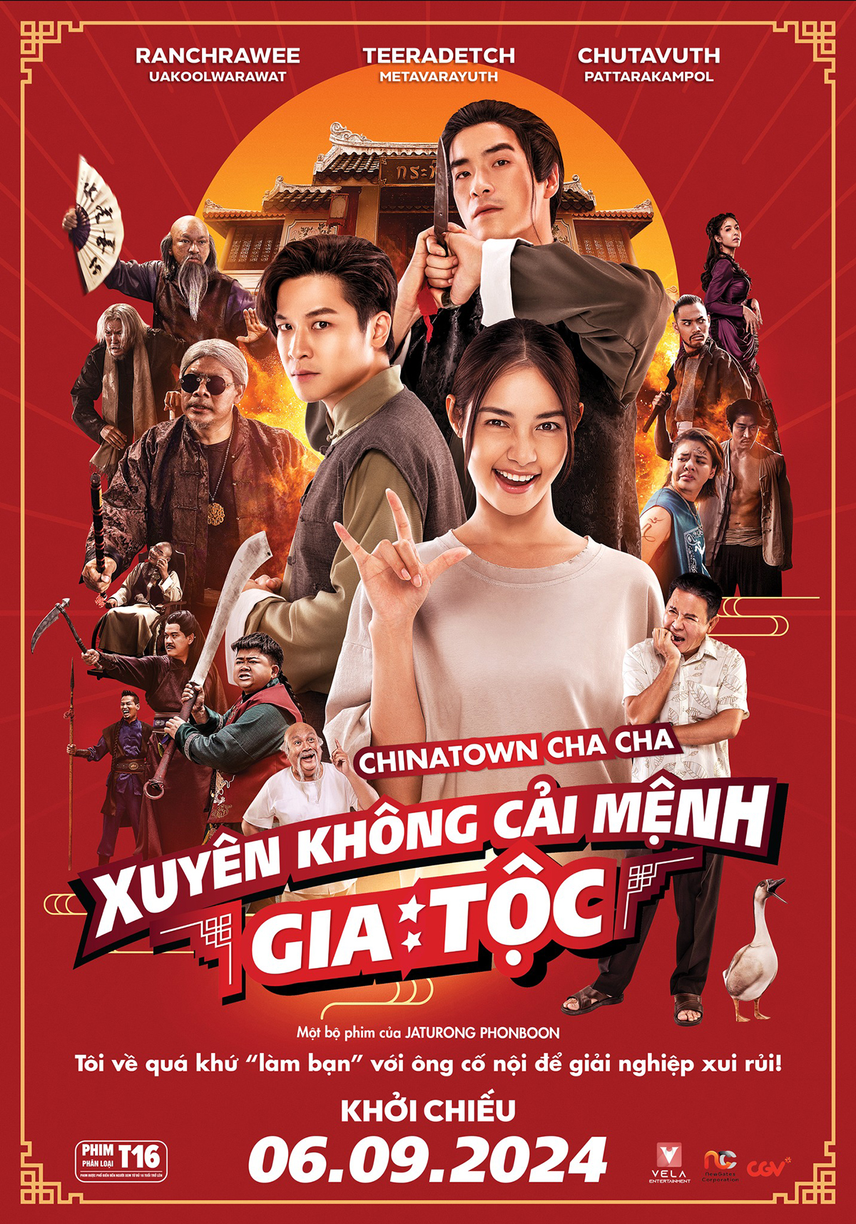 poster bộ phim thái xuyên không cải mệnh gia tộc