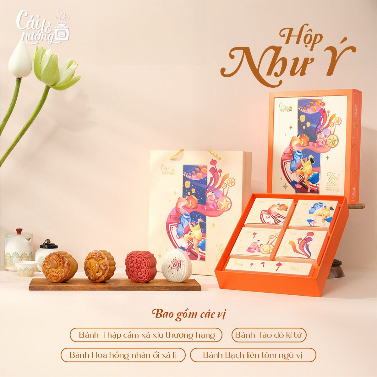 hộp quà như ý cái lò nướng